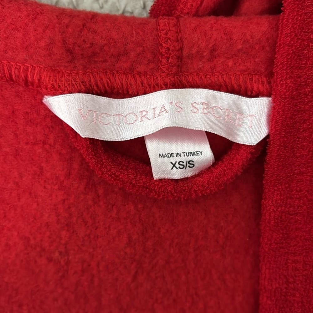 Women’s Red Victoria Secret Robe, XS/S - Picture 2 of 6